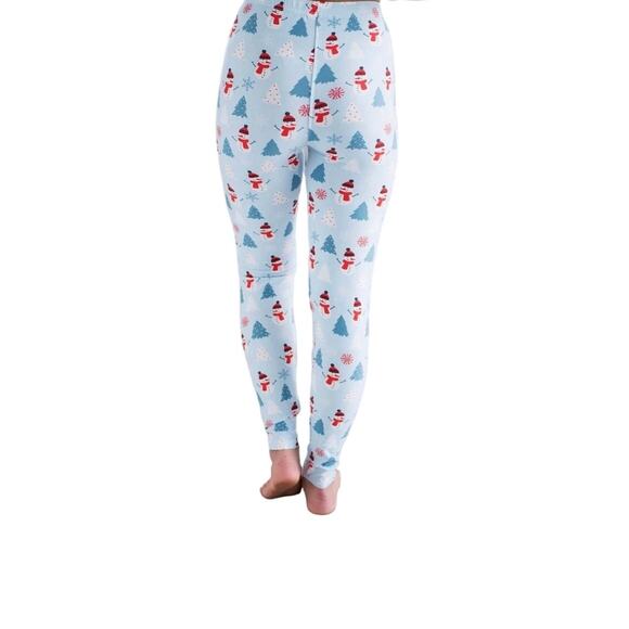 Winter/Christmas Snowmen Comfy Outfit- Medium Tunic and OS Leggings - Picture 6 of 9